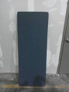 lot 84 image: Blue Vinyl Upholstered Cushioned Bench-64 12 x 24 x 3