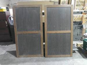 lot 123 image: Set of 2 Wood Paneling 68 x 36 14- 34 Thickness