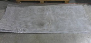 lot 127 image: Set of 4 Sheets of Steel Grating 96 x 41 34