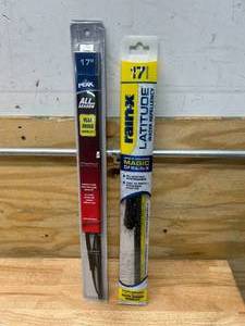 lot 64 image: Lot of 2-  17 Windshield Wiper Blades