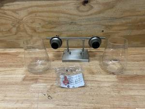 lot 66 image: 2-Light Wall Sconce