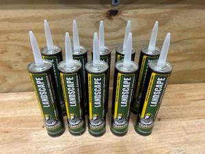 lot 53 image: FRANKLIN INTERNATIONAL Lot of 10 Tubes of- 3121 Landscape Construction Adhesive (10 oz each)