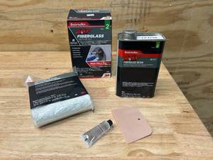 lot 55 image: BONDO Fiberglass Repair Kit