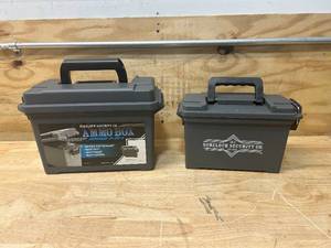 lot 113 image: SURELOCK SECURITY CO. Ammo Box Combo 2-IN-1 (03072412)