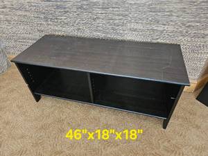 lot 110 image: Rugged Black Low-Console