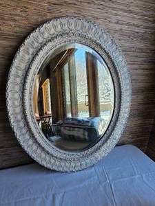 lot 55 image: French Provincial Accent Mirror