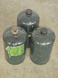 lot 13 image: 16oz Propane Tank Quantity three