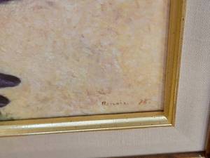 lot 63 image: Timeless Fine Art Print by Pierre-Auguste Renoir - A Girl with a Watering Can