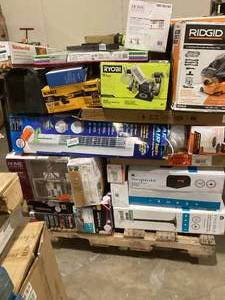 Pallet of Assorted General Merchandise Various Models and Conditions See Pictures