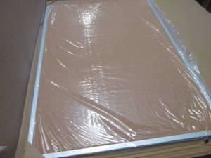 Mead 85361 36 x 24 Brown Cork Bul...