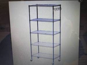 Alera 5-Shelf Wire Shelving Kit wit...