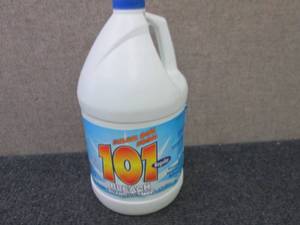 5 Gallons 101 Bleach...
