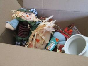 Box of Fall Dcor...