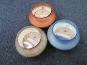 3- 2 Wick Candles...
