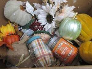 Box of Fall Dcor...