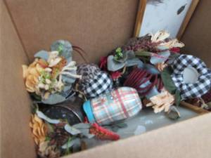 Box of Fall Dcor...