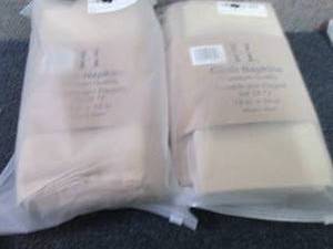 2- 12 pks Cloth Napkins 18x18 inche...