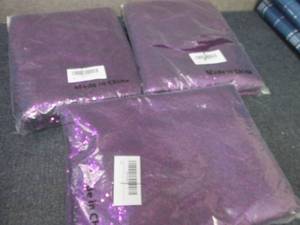 3- 60x102 inch Sequinned Table Clot...