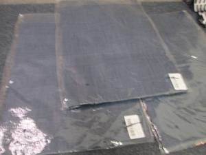 3- 6pc Dark Blue Placemats...