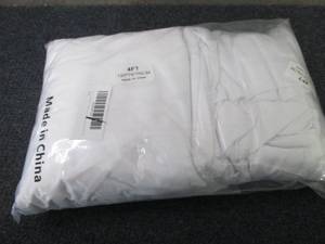 2- 4ft Spandex Tablecloths...