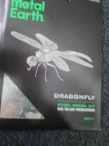 12- Metal Earth Dragonfly 3D Steel ...
