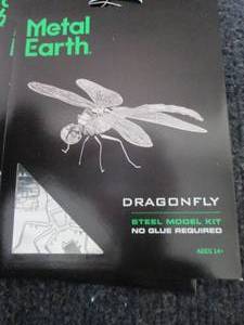 12- Metal Earth Dragonfly 3D Steel ...
