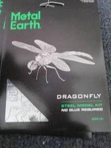 12- Metal Earth Dragonfly 3D Steel ...