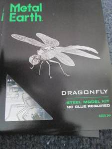 12- Metal Earth Dragonfly 3D Steel ...