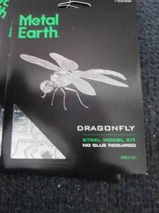 12- Metal Earth Dragonfly 3D Steel ...