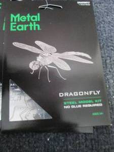 12- Metal Earth Dragonfly 3D Steel ...