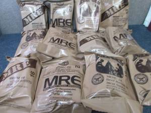 Sealed Case of 12 MREs Meal Ready ...