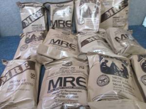 Sealed Case of 12 MREs Meal Ready ...