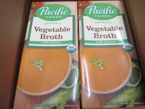 12- 32 oz Pacific Foods  Low Sodium...