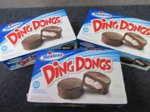 3- 12.7 oz Boxes Hostess Ding Dongs...