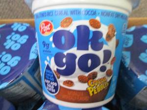 12- 2.2 oz Cocoa Pebbles OK Go...