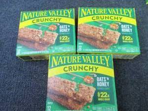3 Boxes Nature Valley Crunchy Oats ...