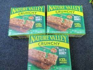 3 Boxes Nature Valley Crunchy Oats ...