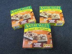 3 Boxes Nature Valley Sweet N Salty...