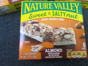 3 Boxes Nature Valley Sweet N Salty...