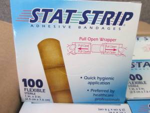 10-100ct Boxes Stat StripFlexible A...