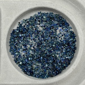 44.99 Carat Blue Sapphire Large Lot of Melee Loose Stones