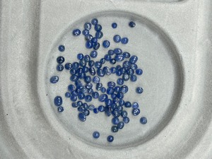 24.08 Blue Sapphire Assorted Cabochon Shapes & Sizes Large Lot of Loose Stones