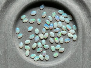 16.22 Carats of Opals Cabochon Cut Large Lot of Loose Stones