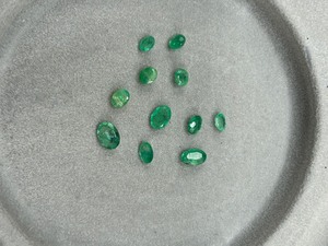 2.06 Carat Emerald Assorted Shapes & Sizes Lot of Loose Stones