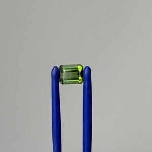 1.50 Carat Green Tourmaline Rectangular Emerald Cut