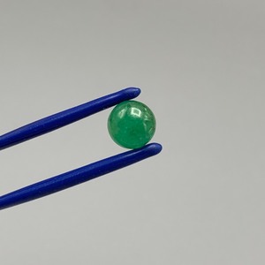 2.74 Carat Emerald Round Cabochon Cut