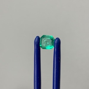 0.57 Carat Emerald Square Emerald Cut