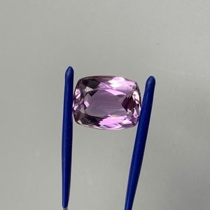 14.93 Carat Amethyst Faceted Rectangular Cushion Cut