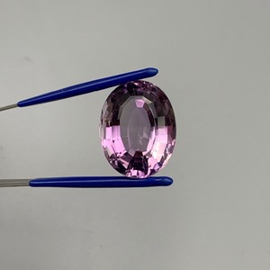 30.42 Carat Amethyst Faceted Oval Cut