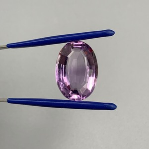 14.32 Carat Amethyst Faceted Oval Cut
